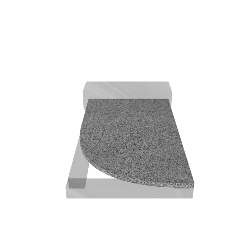 Надгробная плита гранит Сибирский 1000/600/30 № 5