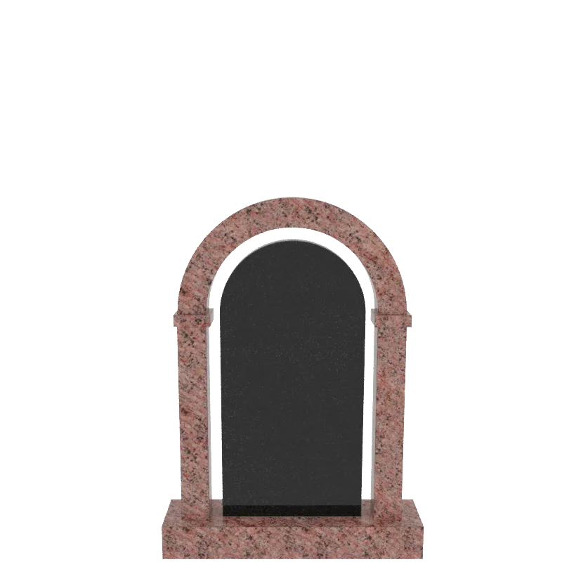 Мемориальный комплекс  комбинированный гранит Габбро; гранит Винга № МК-01-ГВ (СТ 1200)