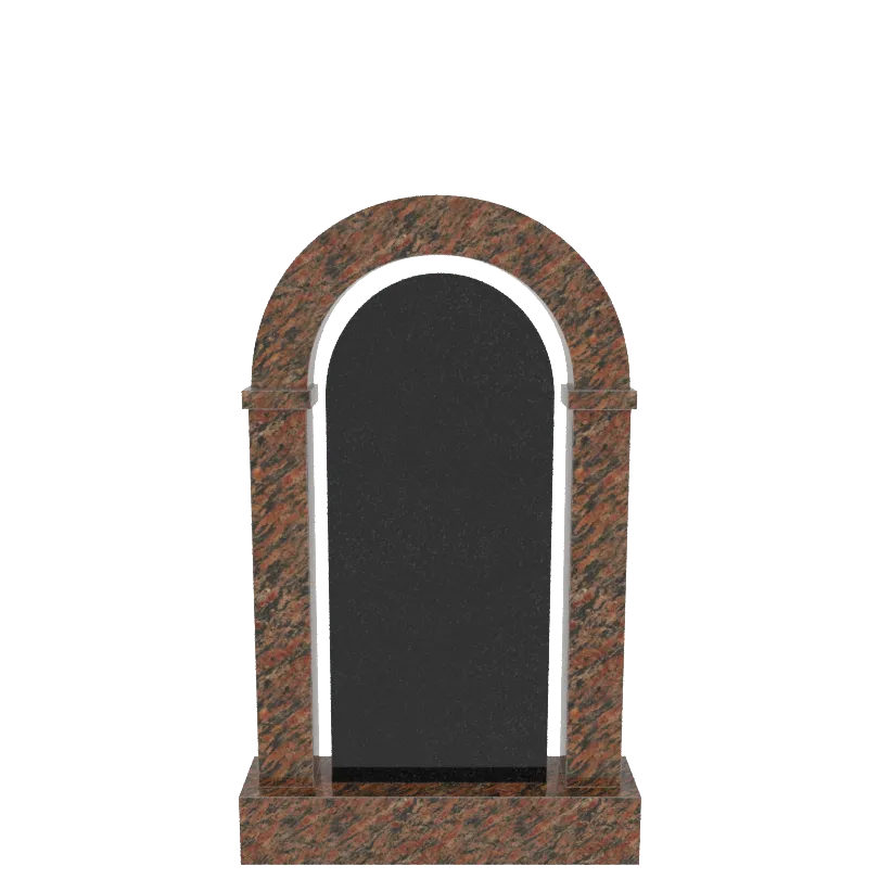 Мемориальный комплекс  комбинированный гранит Габбро; гранит Калгуваара № МК-01-ГК (СТ 1400)