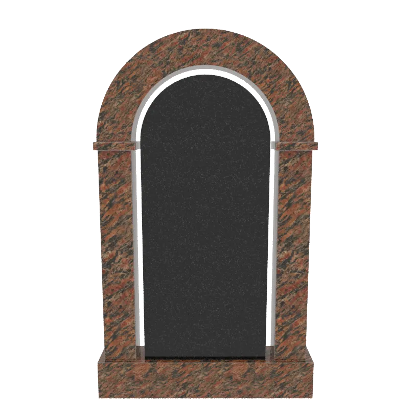 Мемориальный комплекс  комбинированный гранит Габбро; гранит Калгуваара № МК-01-ГК (СТ 1600)