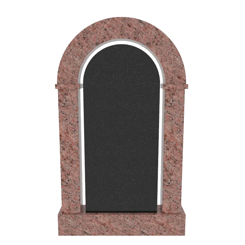 Мемориальный комплекс  комбинированный гранит Габбро; гранит Винга № МК-01-ГВ (СТ 1600)