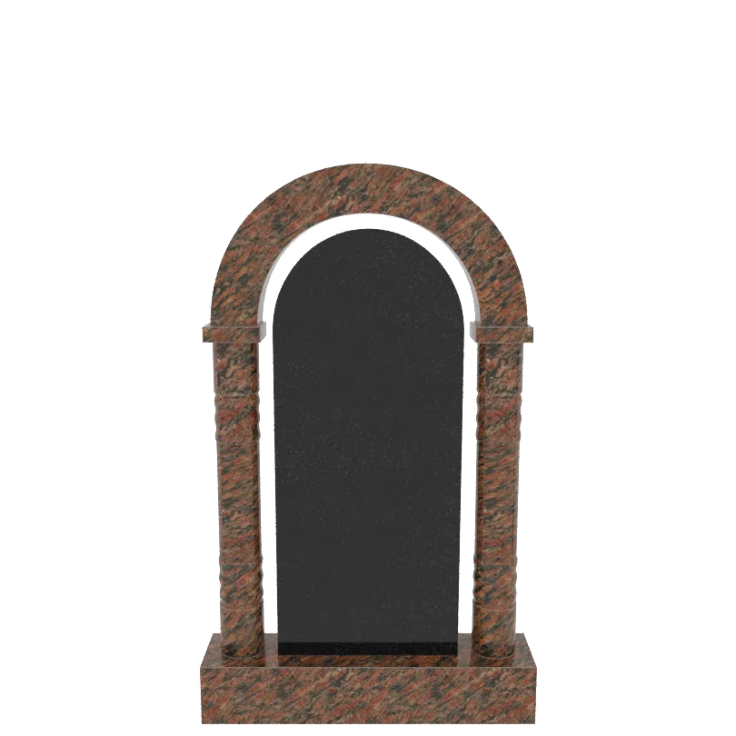 Мемориальный комплекс  комбинированный гранит Габбро; гранит Калгуваара № МК-01-ГК (КР 1400)