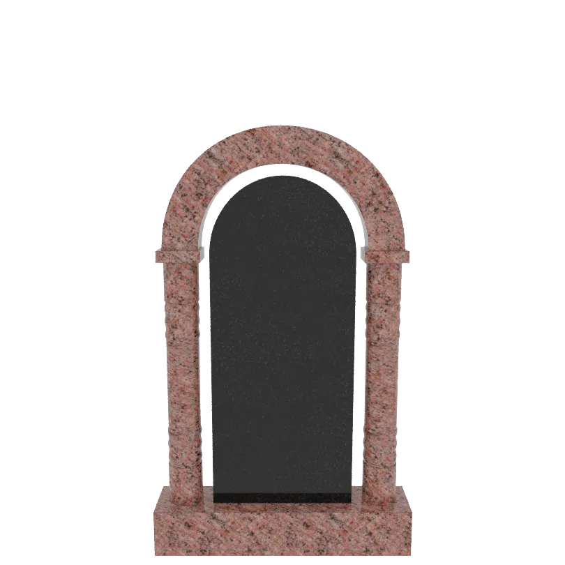 Мемориальный комплекс  комбинированный гранит Габбро; гранит Винга № МК-01-ГВ (КР 1400)