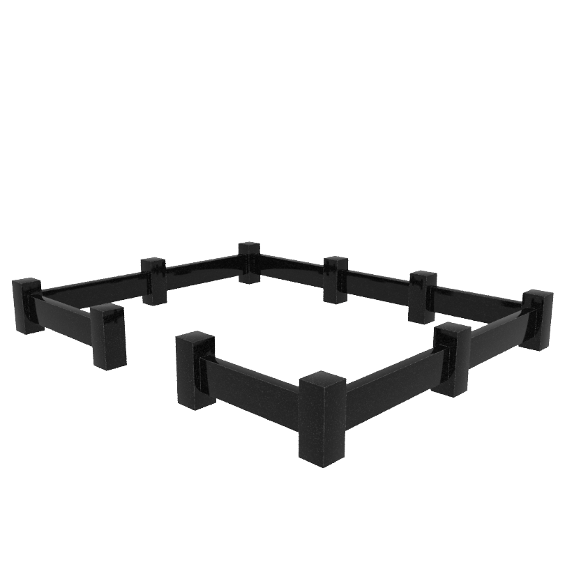 Ограда каменная № 2