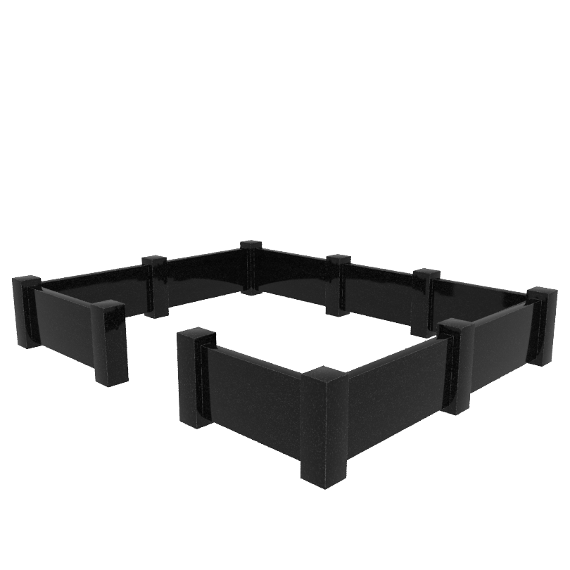 Ограда каменная № 3